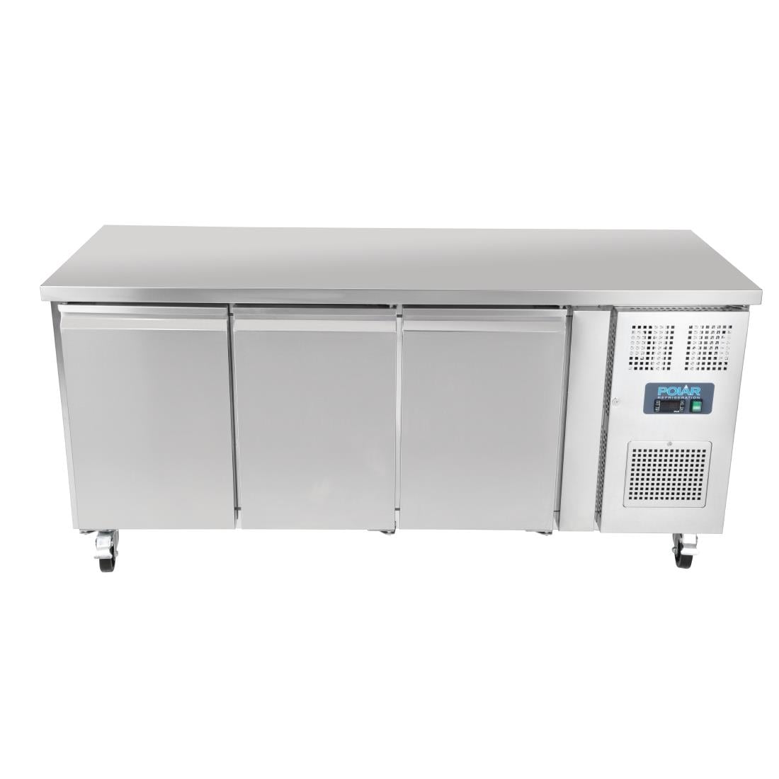 Polar U-Series Triple Door Counter Fridge 417Ltr UA048 - Image 7