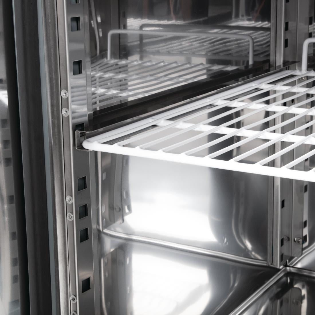 Polar U-Series Triple Door Counter Fridge 417Ltr UA048 - Image 11