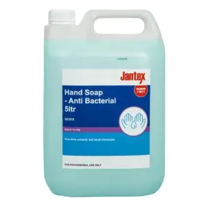 Jantex Unperfumed Antibacterial Liquid Hand Soap 5Ltr GC976