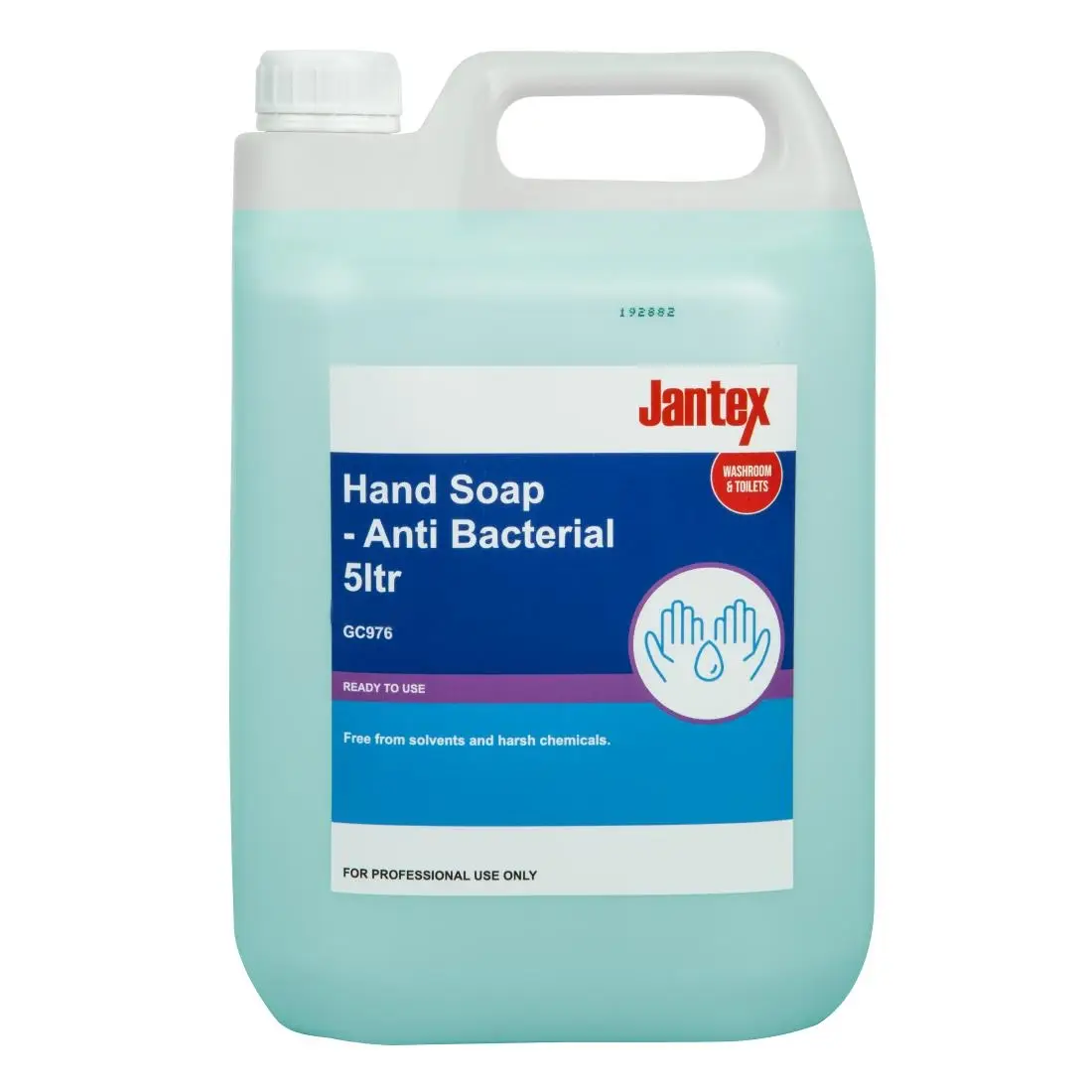 Unperfumed Antibacterial Liquid Hand Soap 5Ltr