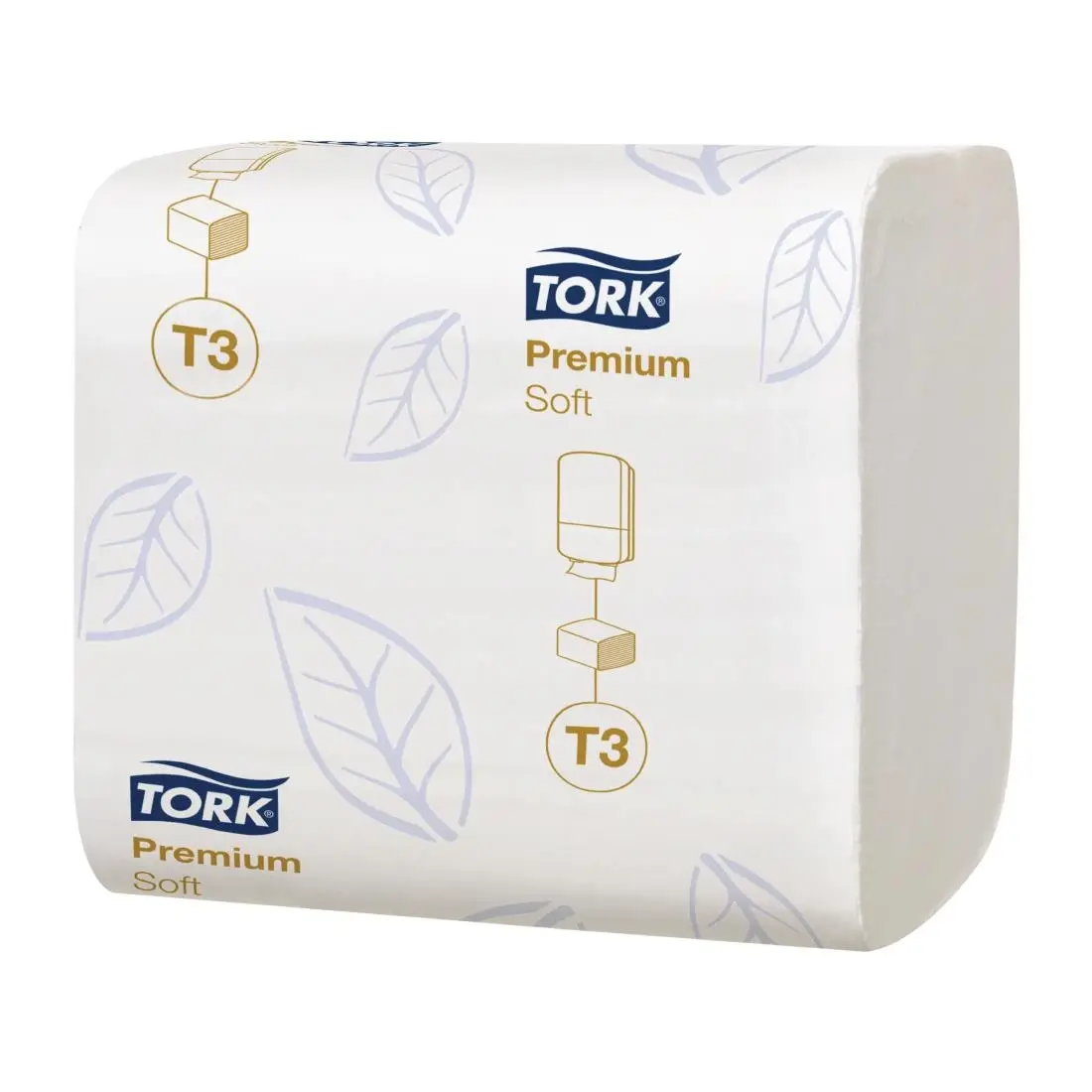 Tork Soft Folded Toilet Paper White T3 (