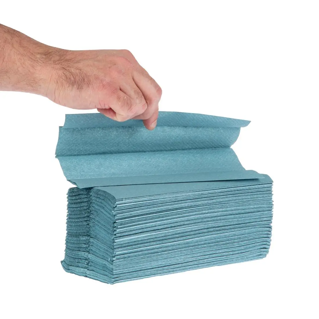 Jantex C Fold Paper Hand Towels Blue 1-ply 2880 sheets GD832 - Image 3