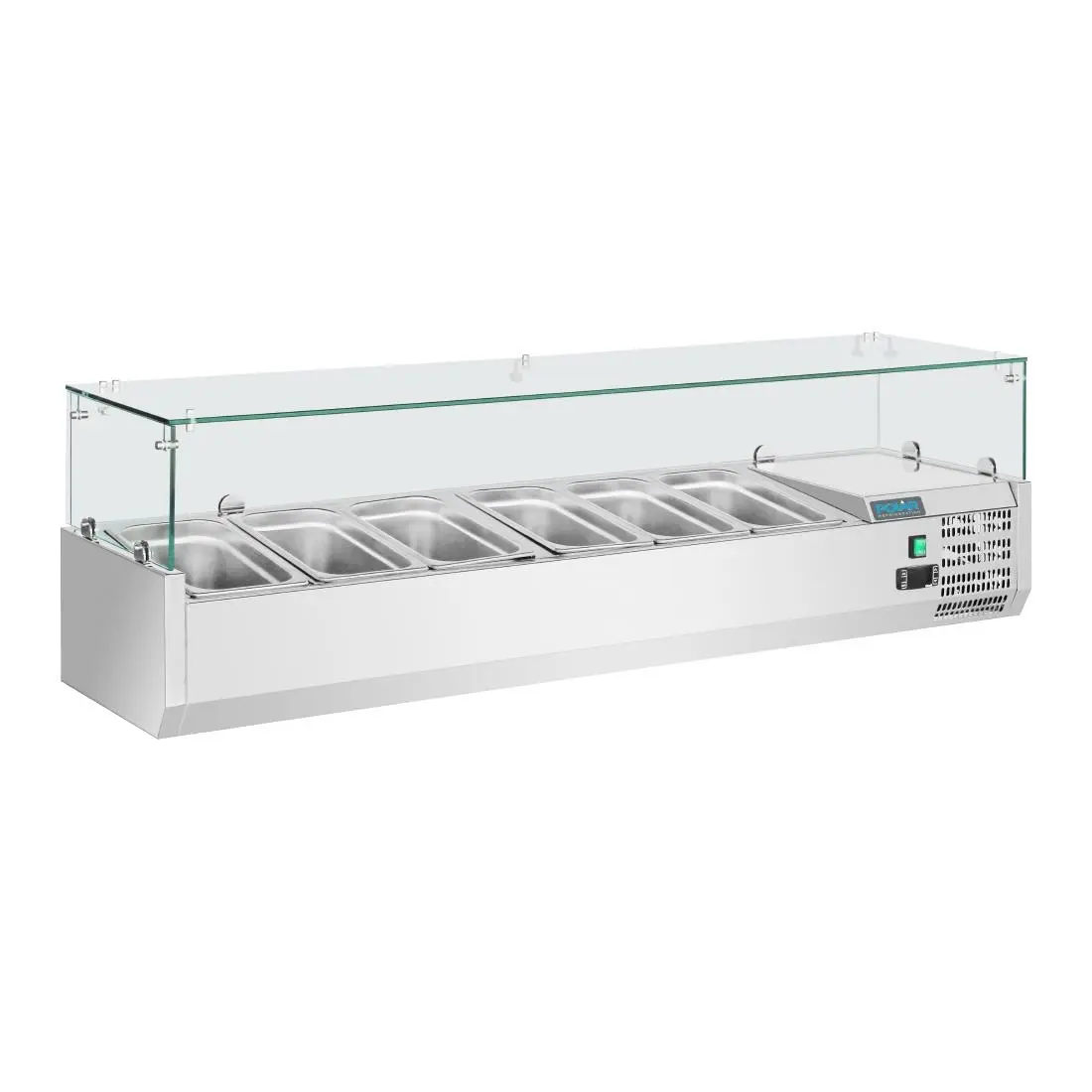 Polar G-Series Countertop Prep Fridge 5x 1/3GN & 1x 1/2GN GD876 - Image 2