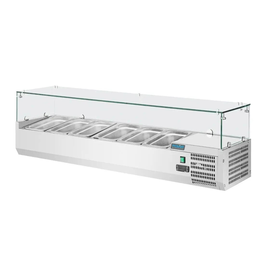 Polar G-Series Countertop Prep Fridge 5x 1/3GN & 1x 1/2GN GD876 - Image 3