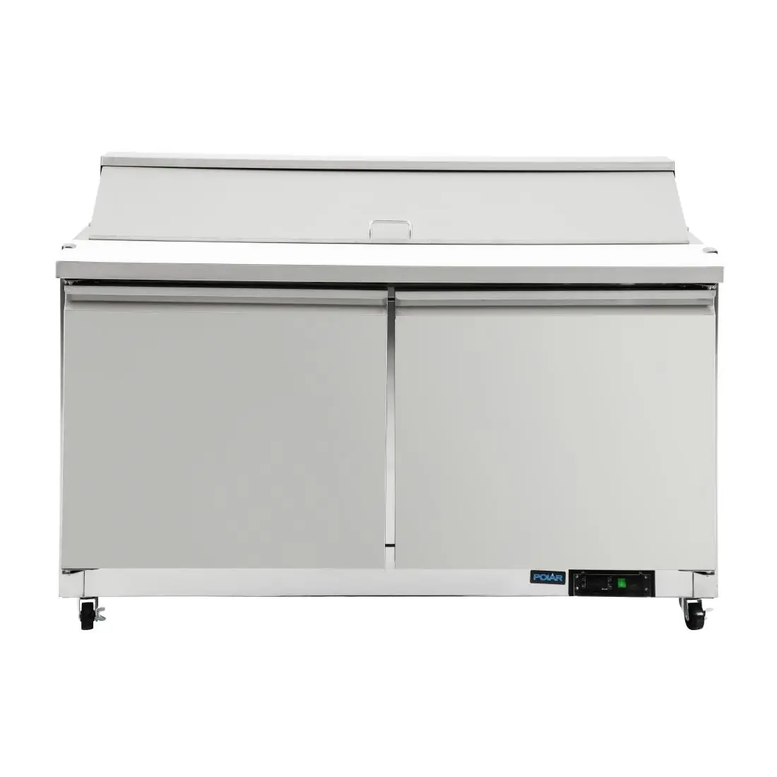 Polar U-Series Double Door Prep Counter Fridge 527Ltr GD883 - Image 5