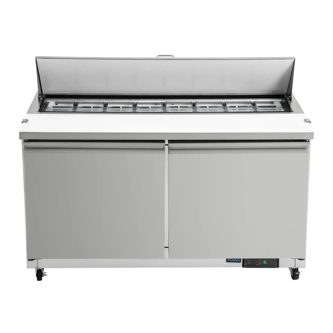 Polar U-Series Double Door Prep Counter Fridge 527Ltr GD883 - Image 9