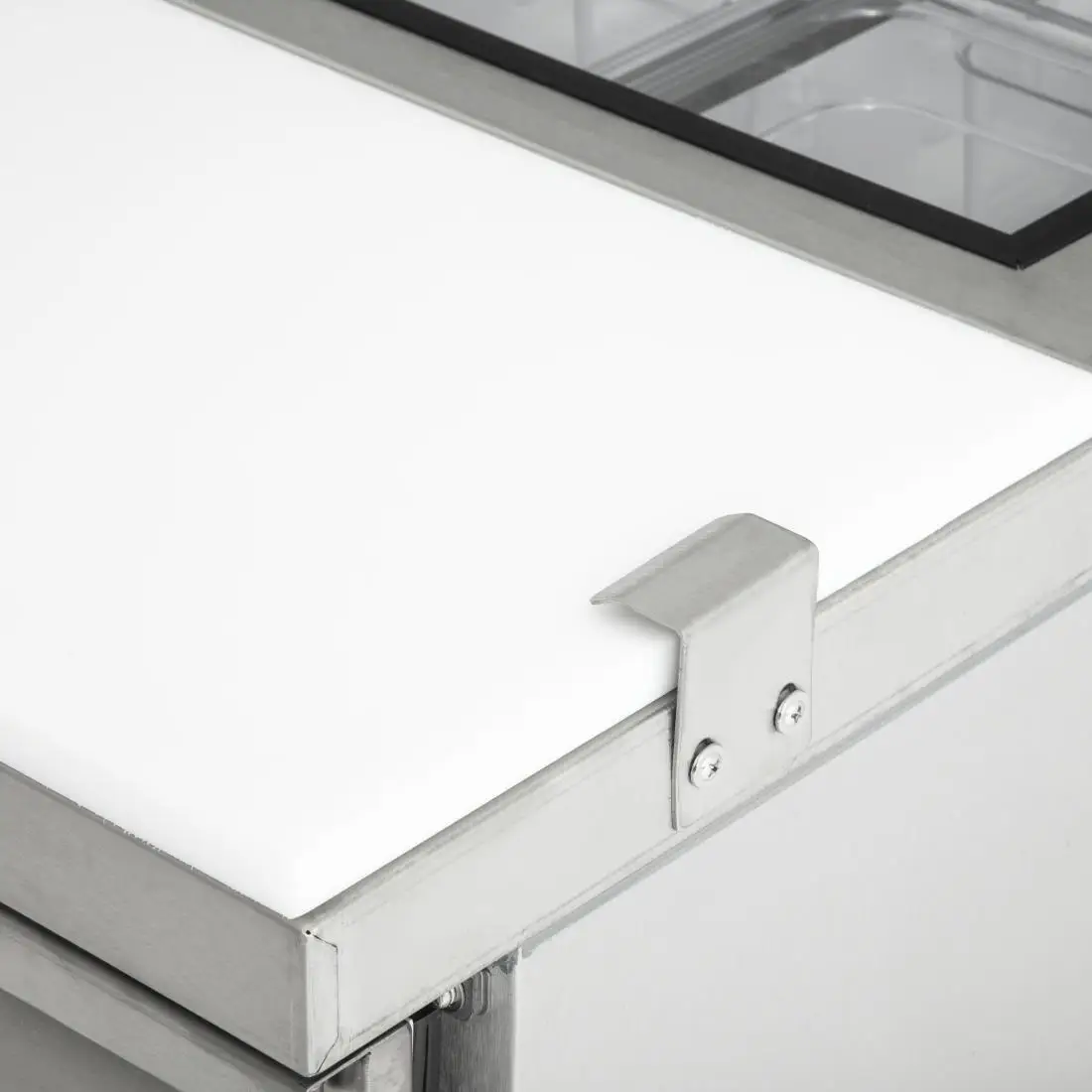 Polar U-Series Double Door Prep Counter Fridge 527Ltr GD883 - Image 14