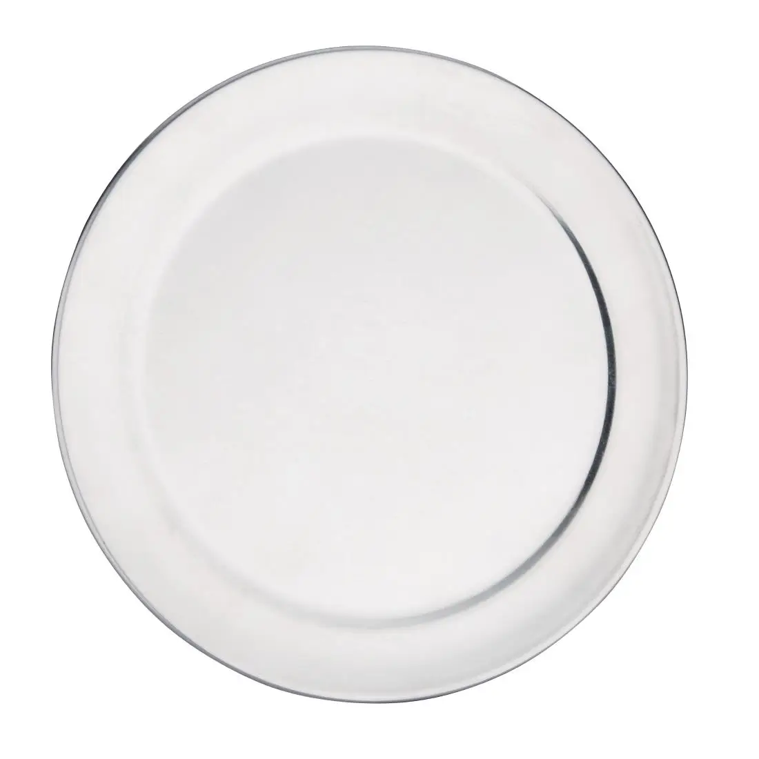 Vogue Aluminium Pizza Tray Wide Rim 10" GE197