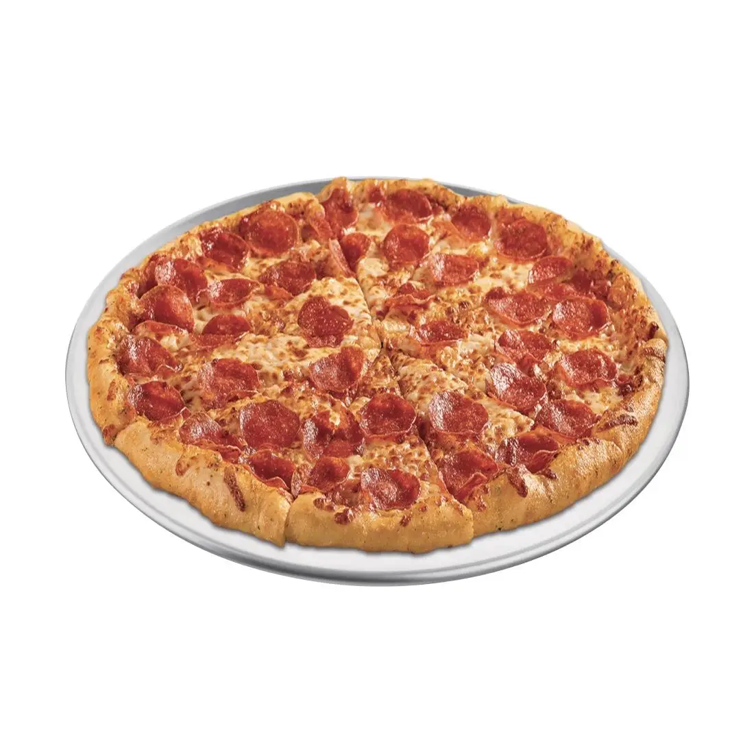 Vogue Aluminium Pizza Tray Wide Rim 10" GE197 - Image 4