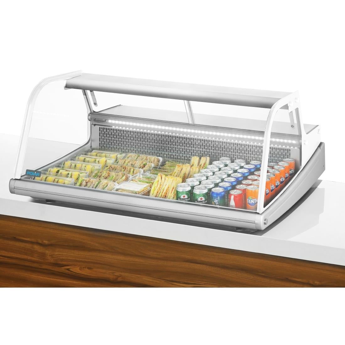Polar G-Series Fish Display Serve Over Counter Fridge 255Ltr GE961 - Image 4
