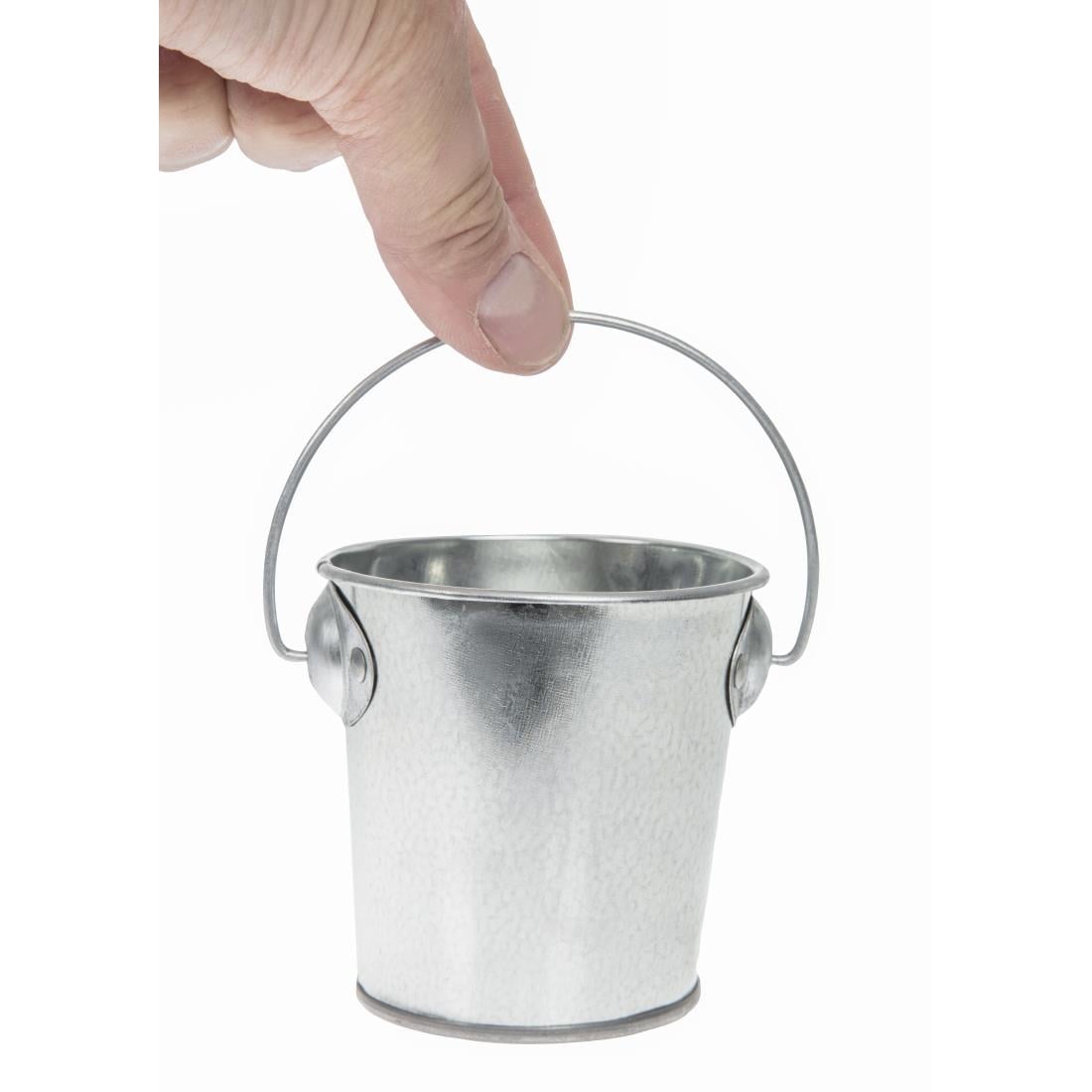 Olympia Mini Chip Bucket with Handle 80mm GF246 - Image 7