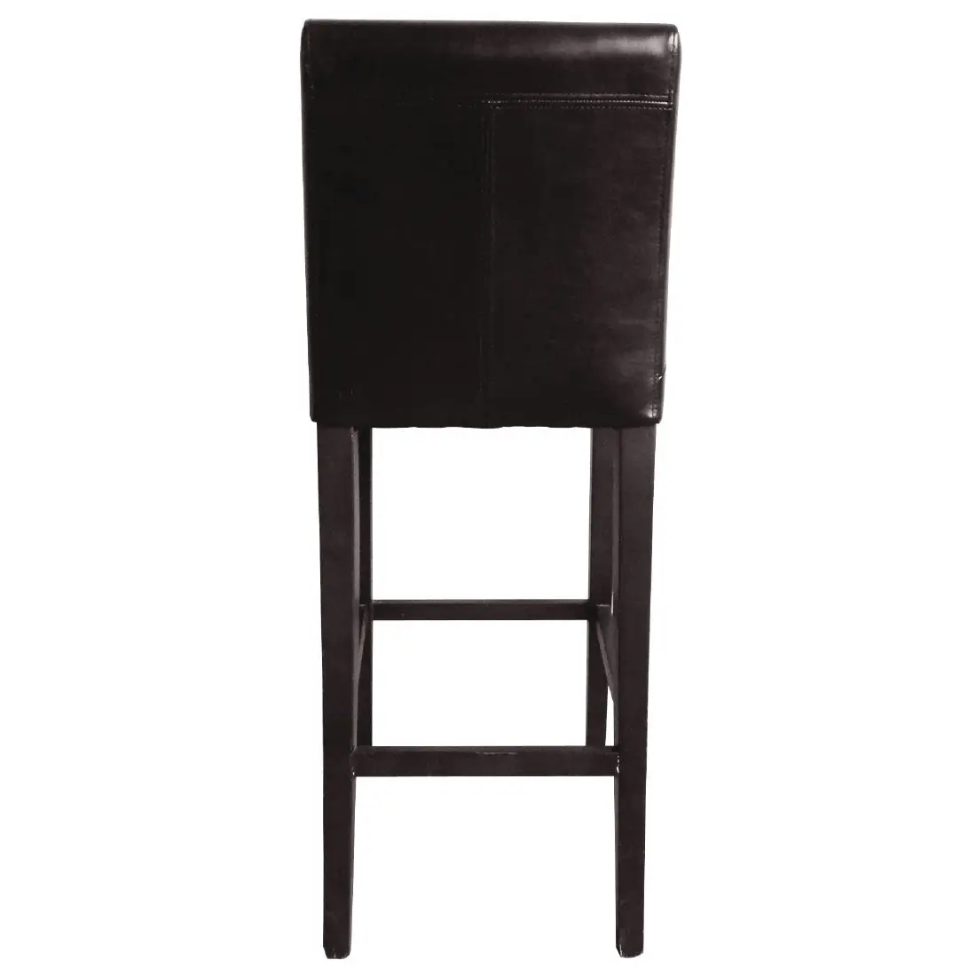 Bolero Faux Leather High Bar Stool Brown (Single) GG652 - Image 2