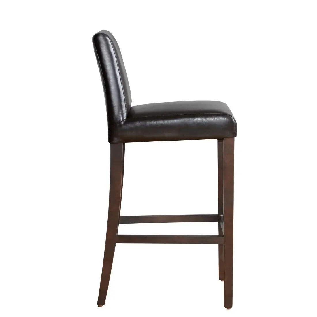 Bolero Faux Leather High Bar Stool Brown (Single) GG652 - Image 6