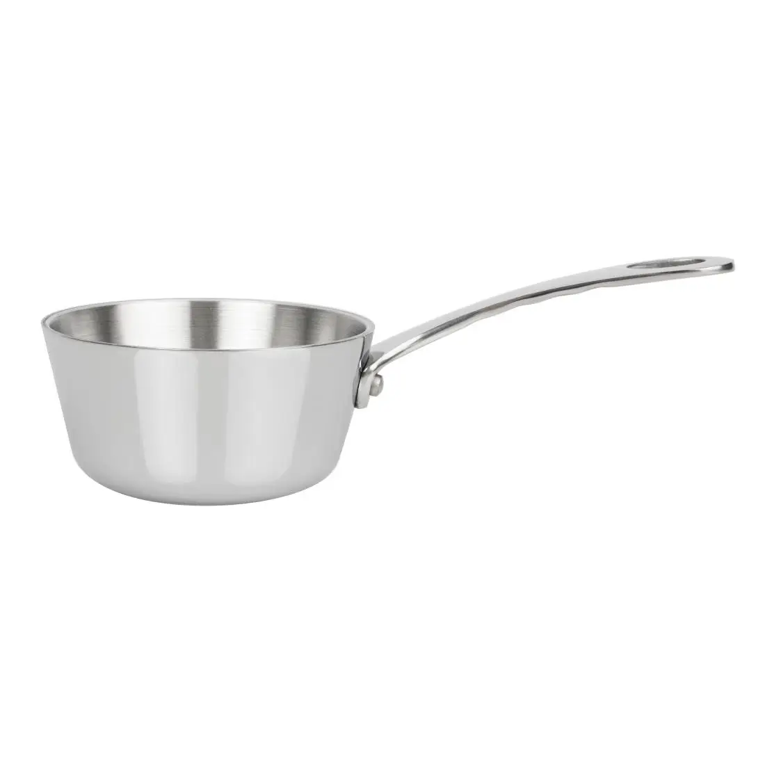 Vogue Stainless Steel Mini Gravy Pan 8cm GG760 - Image 3