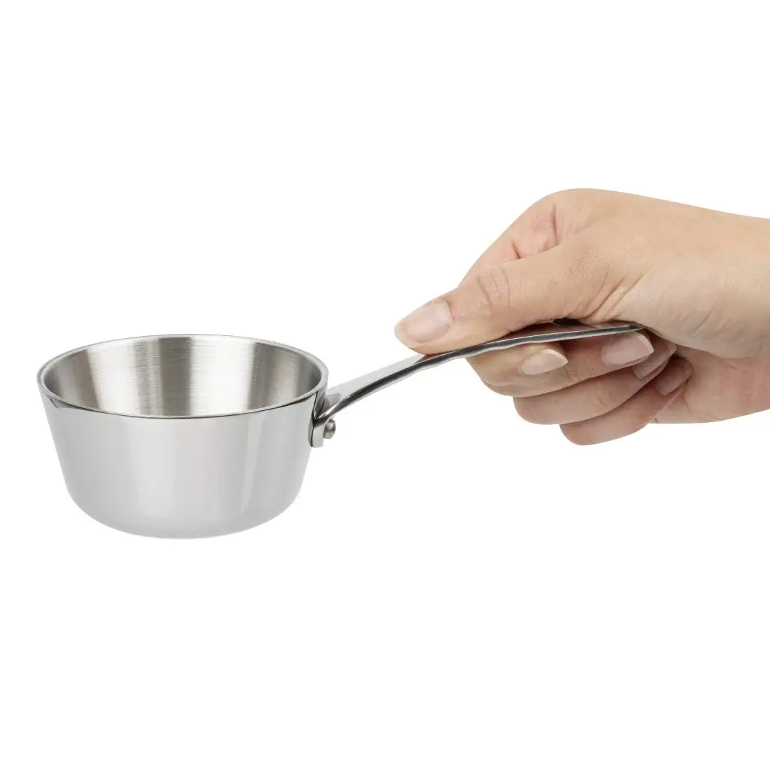 Vogue Stainless Steel Mini Gravy Pan 8cm GG760 - Image 7
