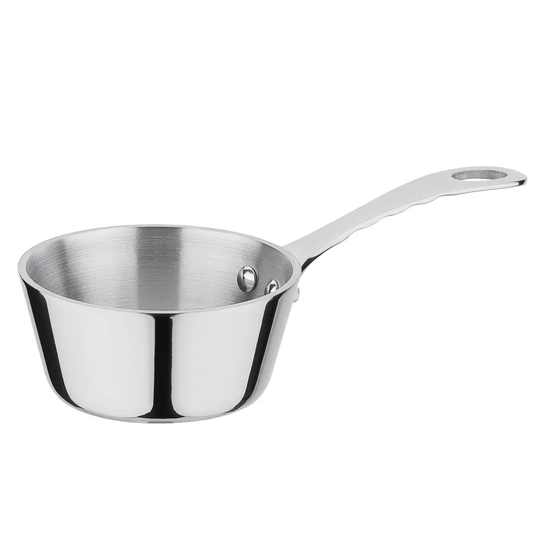 Vogue Stainless Steel Mini Gravy Pan 8cm GG760
