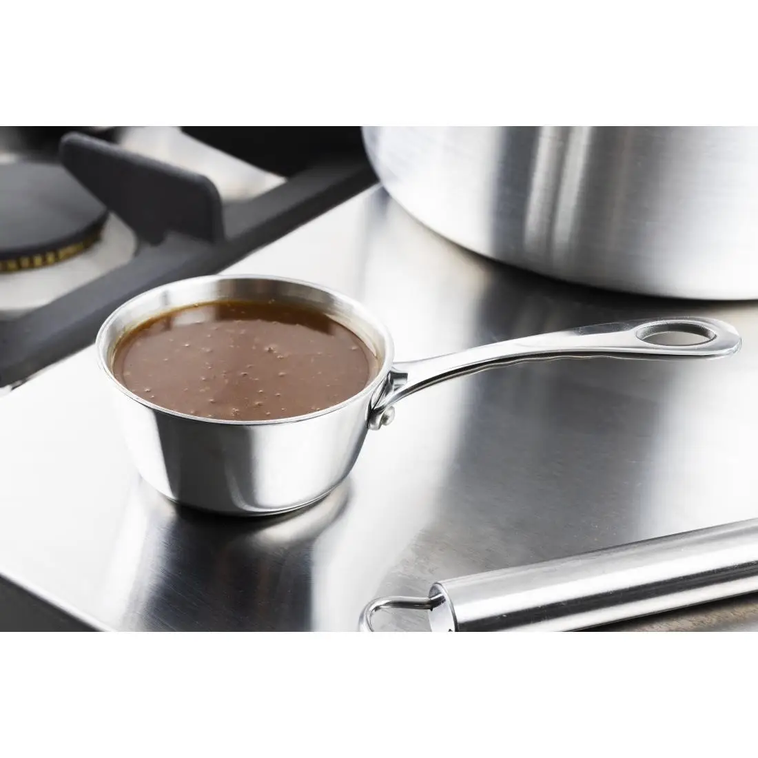 Vogue Stainless Steel Mini Gravy Pan 8cm GG760 - Image 8