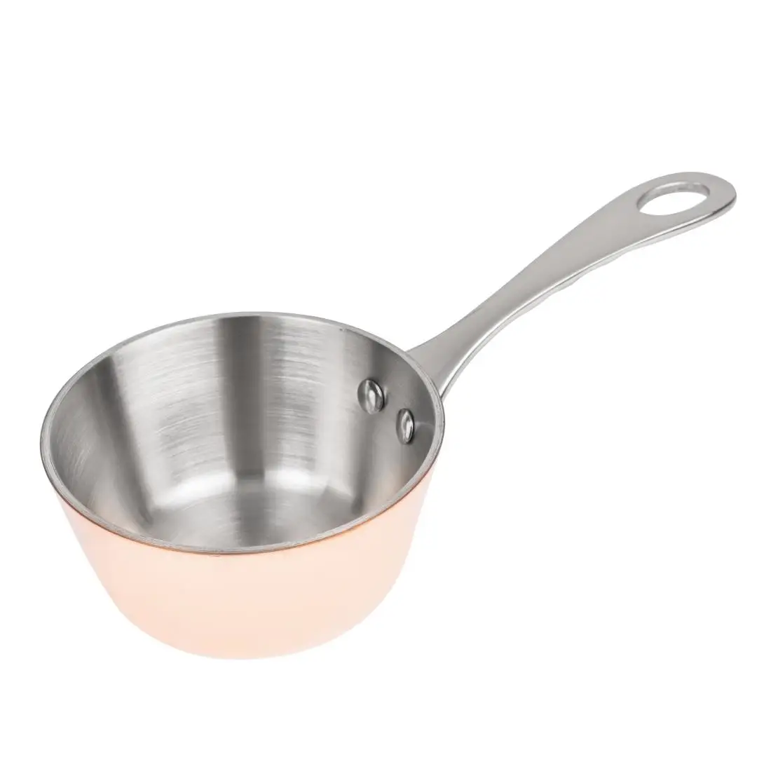 Vogue Mini Copper Tri Wall Sauté Pan 8cm GG761
