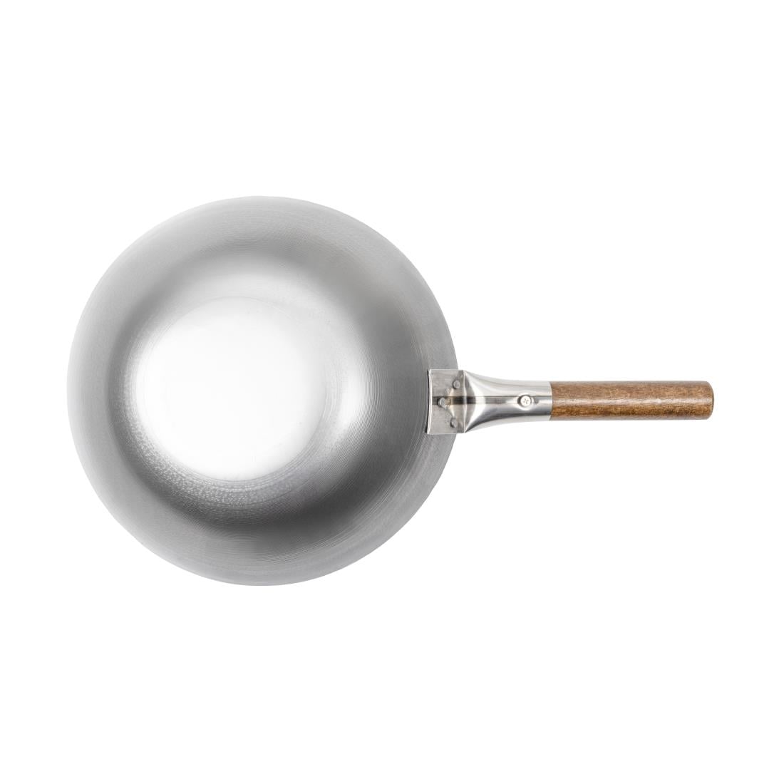 London Flat Base Wok 305mm GJ493 - Image 7