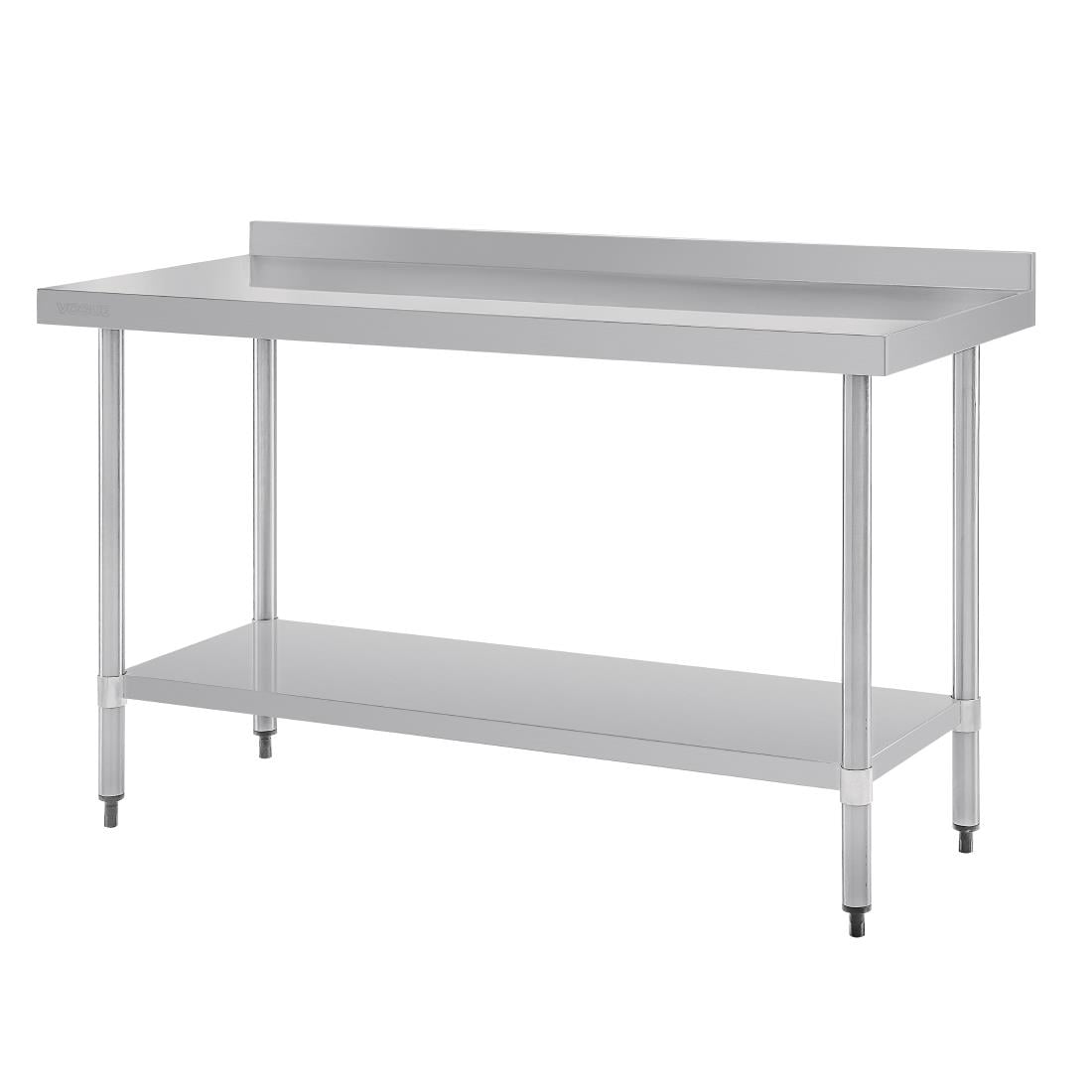 Vogue Stainless Steel Table with Upstand 1500mm GJ508