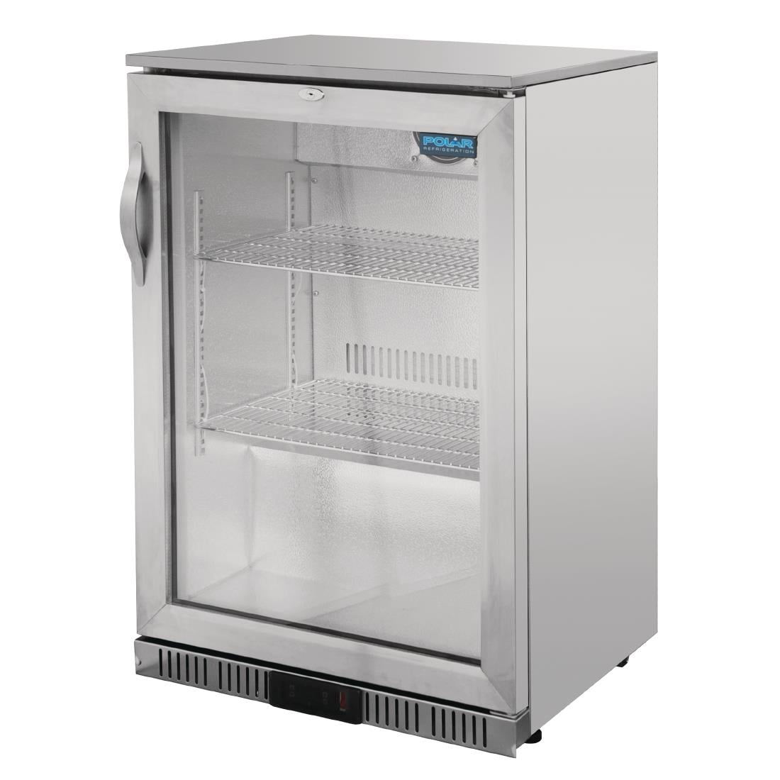 Polar G-Series Back Bar Cooler with Hinged Door Stainless Steel 138Ltr GL007 - Image 3