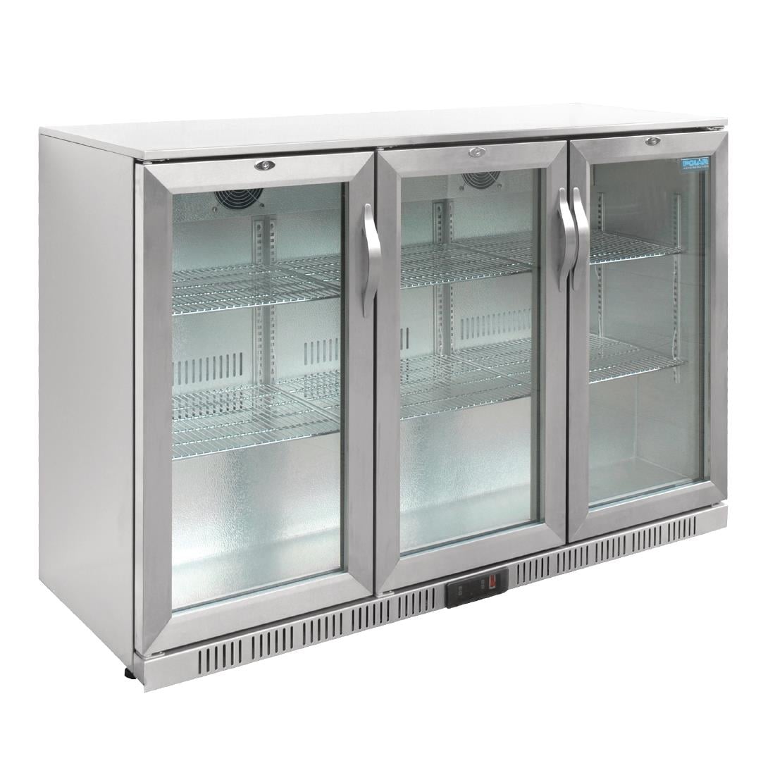 Polar G-Series Back Bar Cooler with Hinged Doors Stainless Steel 330Ltr GL009 - Image 6