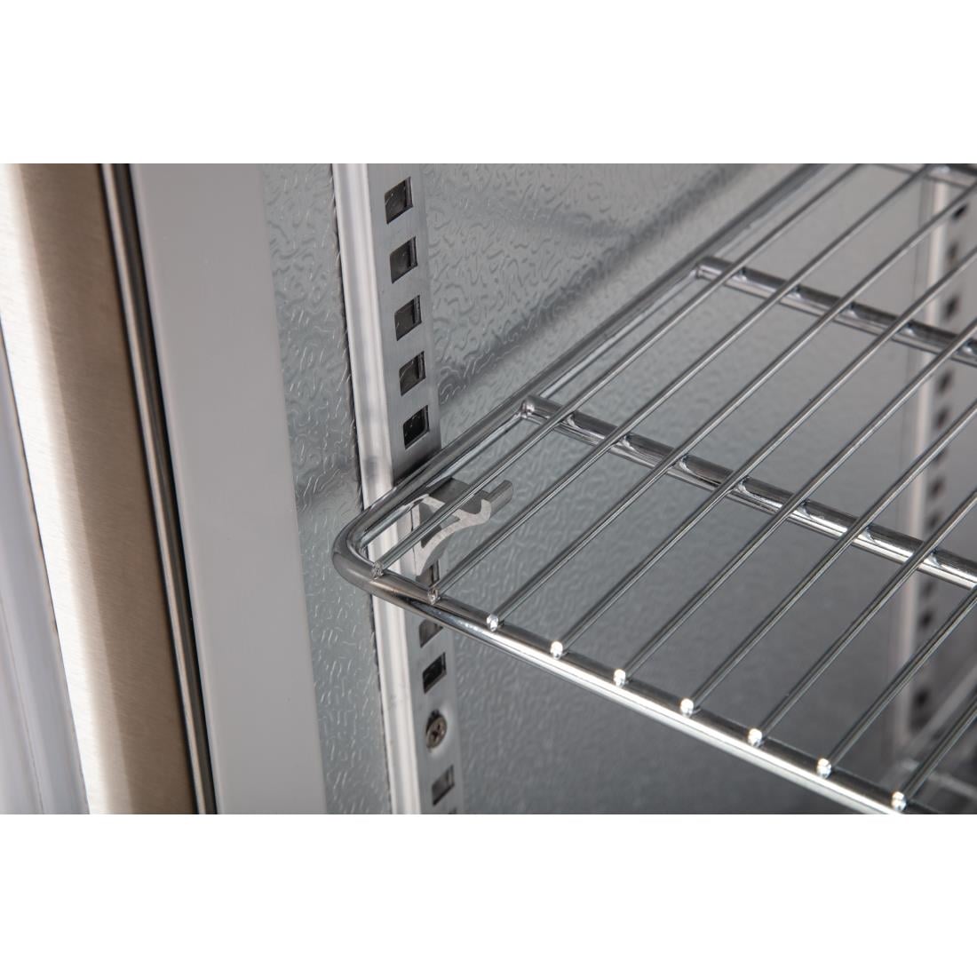 Polar G-Series Back Bar Cooler with Hinged Doors Stainless Steel 330Ltr GL009 - Image 11