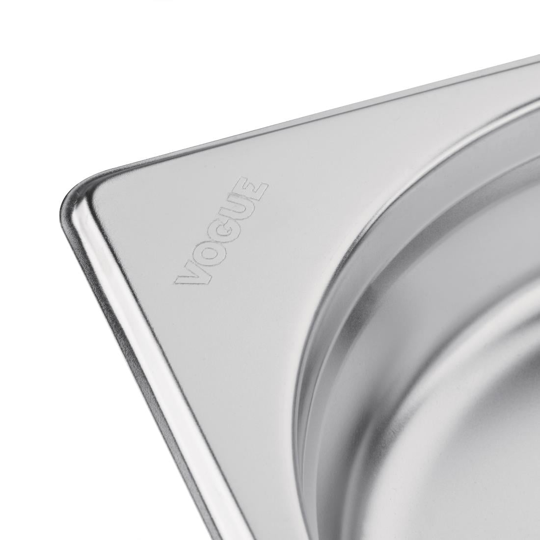 Vogue Stainless Steel 1/4 Gastronorm Tray 40mm GM313 - Image 7