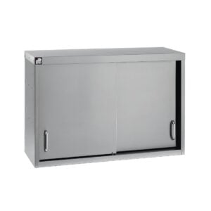 Parry WCS900 Stainless Steel Sliding Door Wall Cupboard 900mm GM733