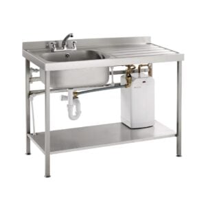 Parry Stainless Steel Fully Assembled Sink Right Hand Drainer 1200mm GM998