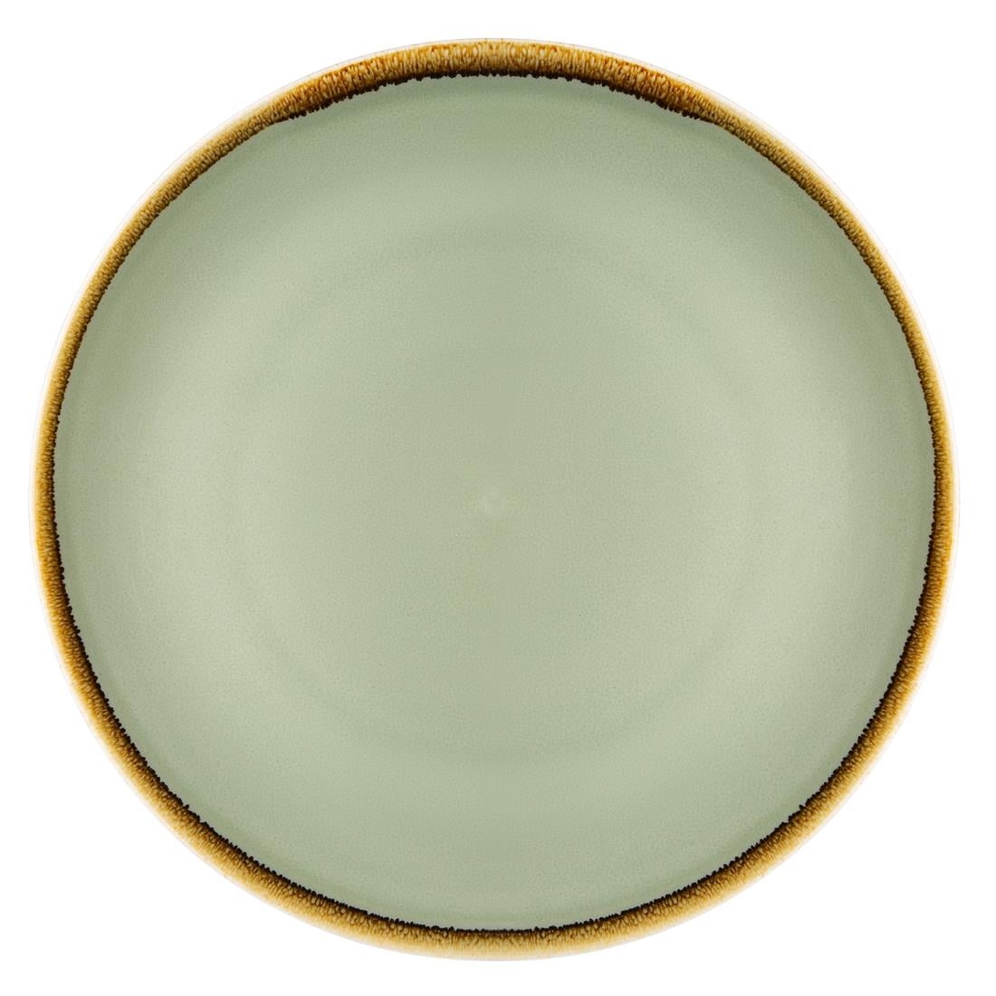 Olympia Kiln Plates Moss 280mm (4 Pack) GP475