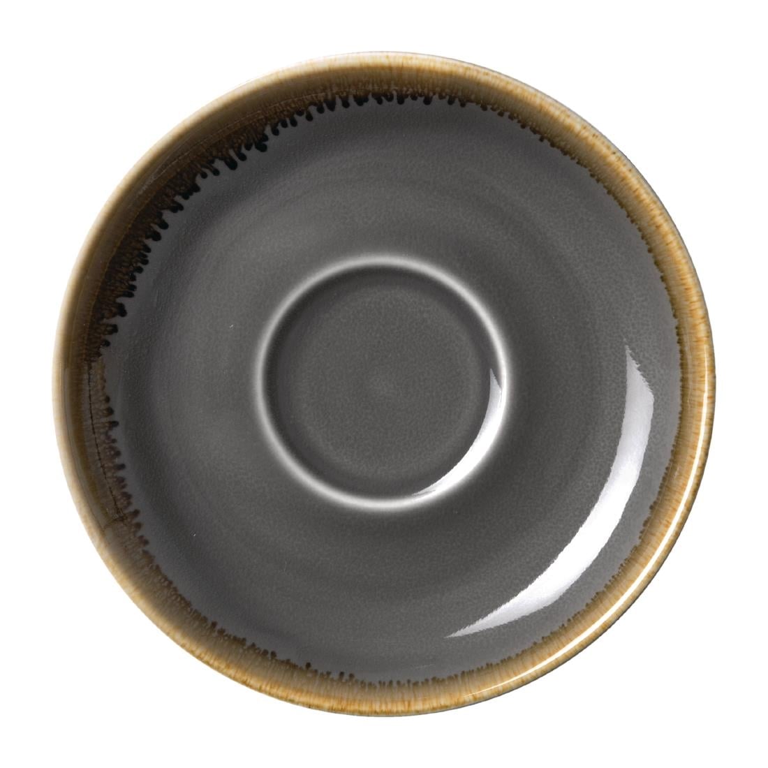 Olympia Kiln Saucers Smoke 160mm (6 Pack) HC393