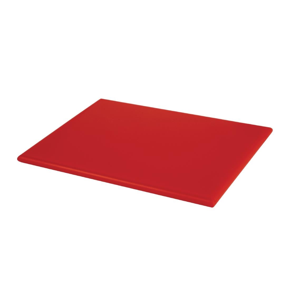Hygiplas High Density Red Chopping Board Small 305x229x12mm HC866