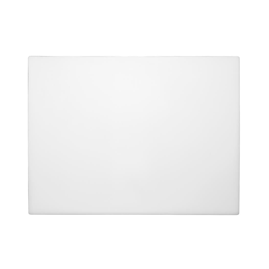 Hygiplas Low Density White Chopping Board Large 600x450x10mm HC881 - Image 5