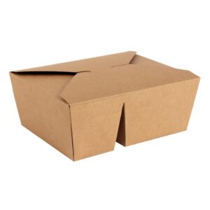 Colpac Two Compartment Food Container Medium 380/670ml (200 Pack) HP697