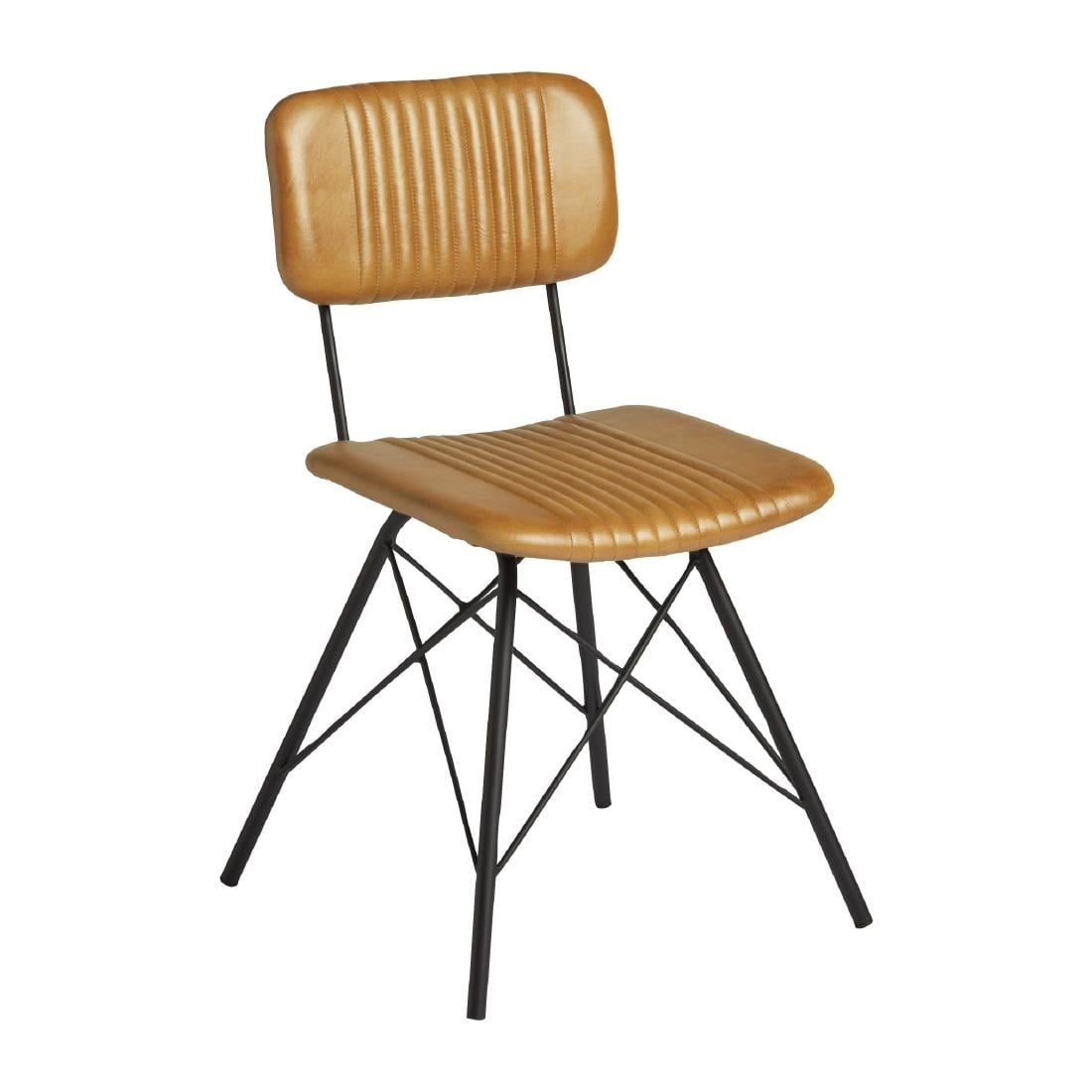 Duke Side Chairs Light Tan (2 Pack) HS605