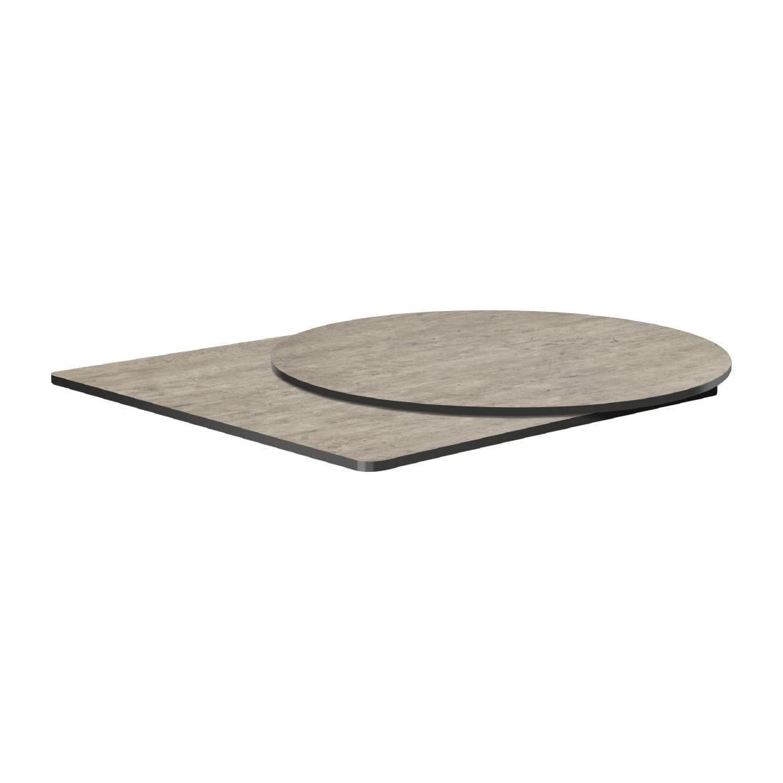 Extrema Square Cement Textured Table Top 600x600mm HS658 - Image 2