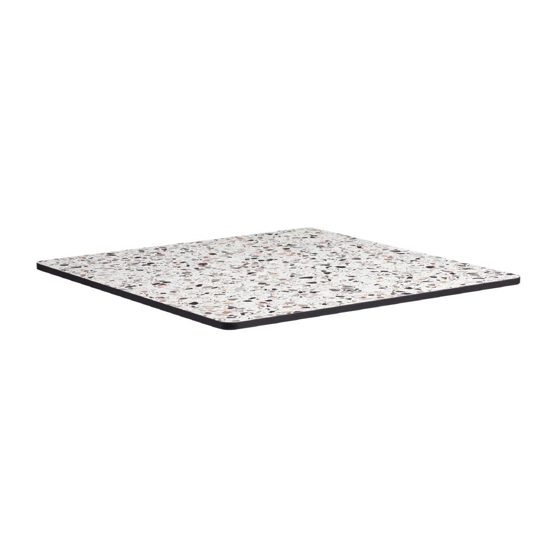 Extrema Square Mixed Terrazzo Table Top 690x690mm HS684