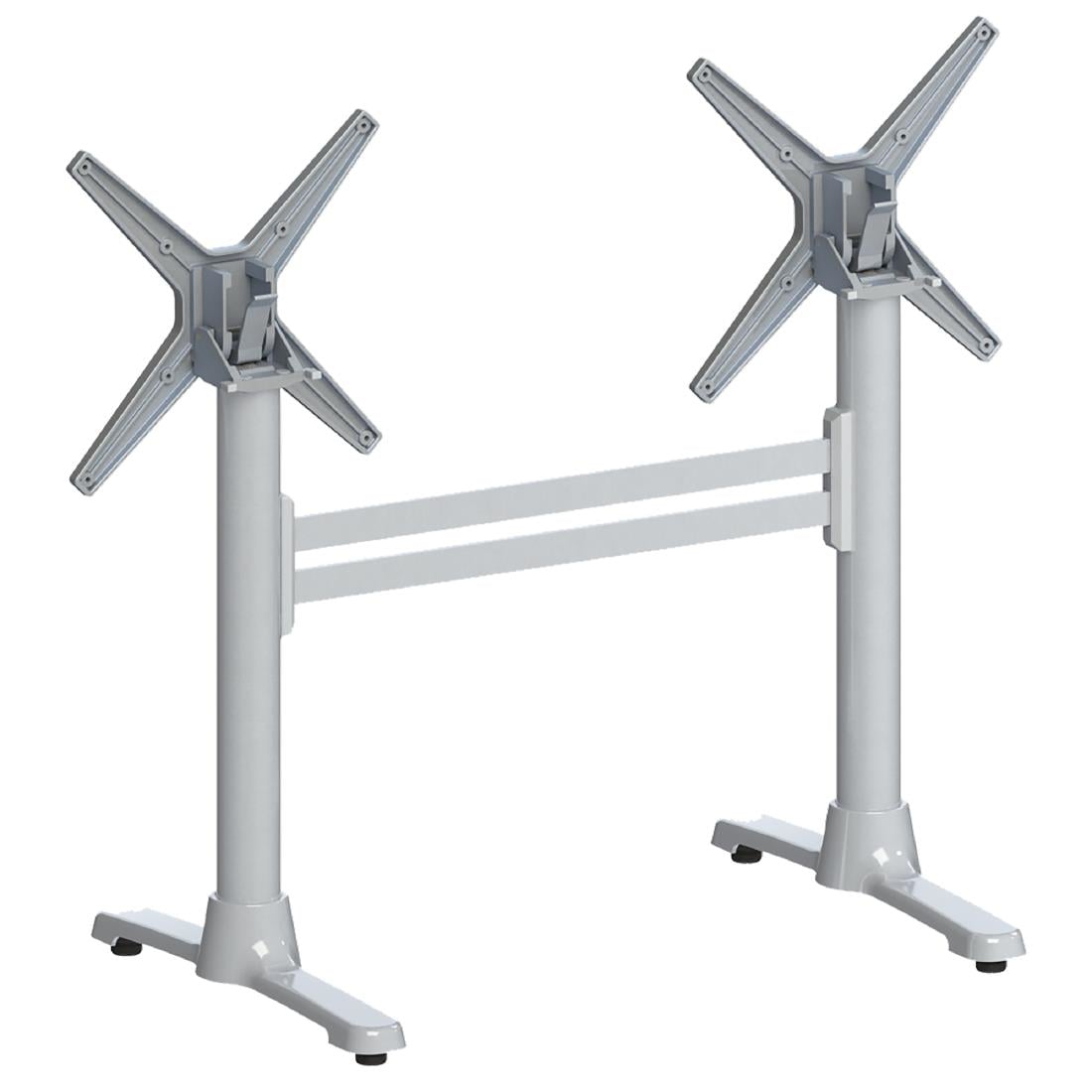 FLAT Auto Adjust ST22 EP Double Dining Table Base FlipTop HS721