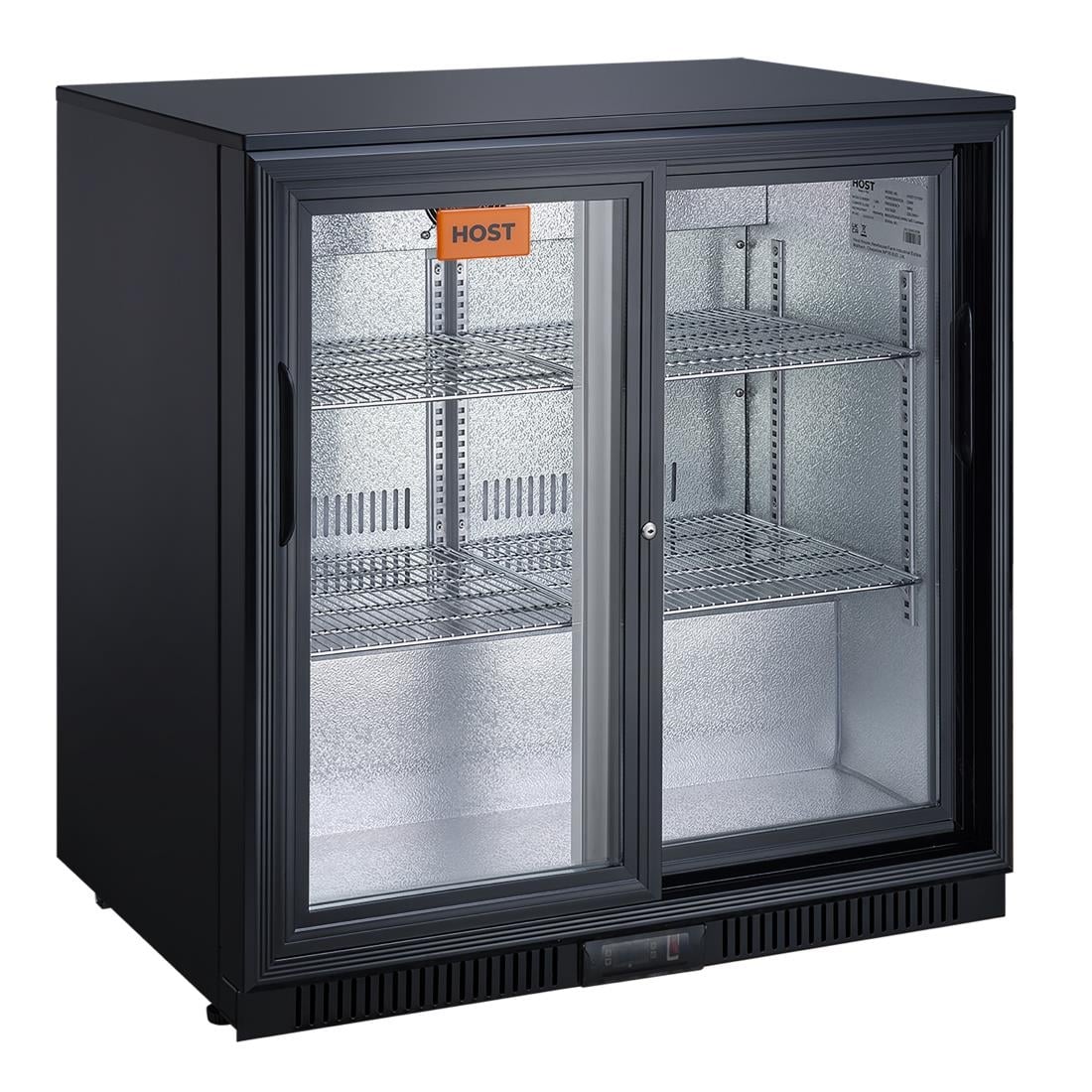HOST Beer Cooler Double Sliding Door 208Ltr HOST1212DS HT127
