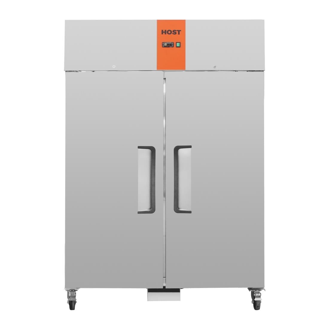 HOST Commercial Double Door Upright Fridge Stainless Steel 1200Ltr HOST1015UR HT136 - Image 2