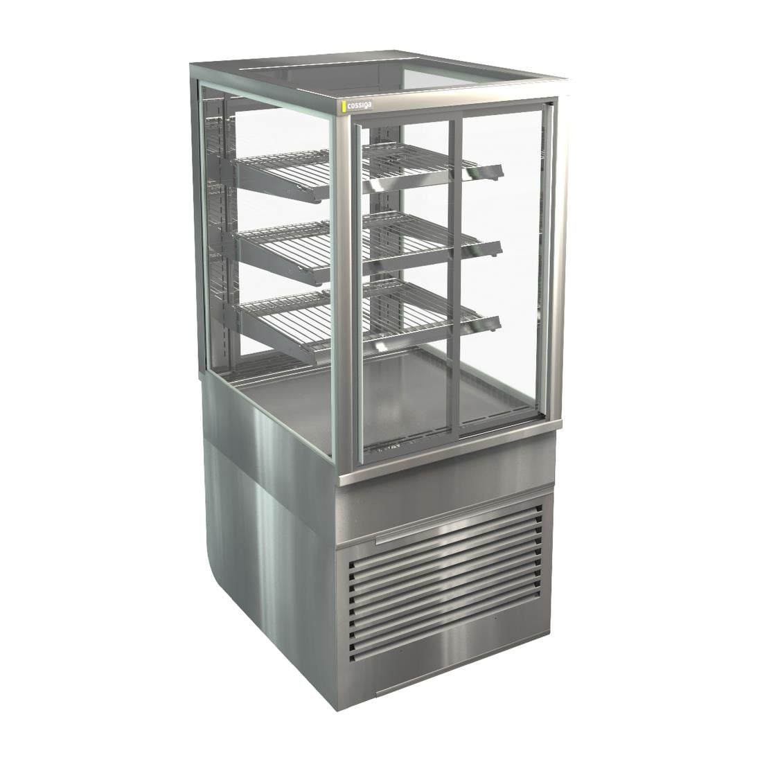 Cossiga Tower BTG Ambient Freestanding Multideck Display Front & Rear Sliding Doors 600mm HT519