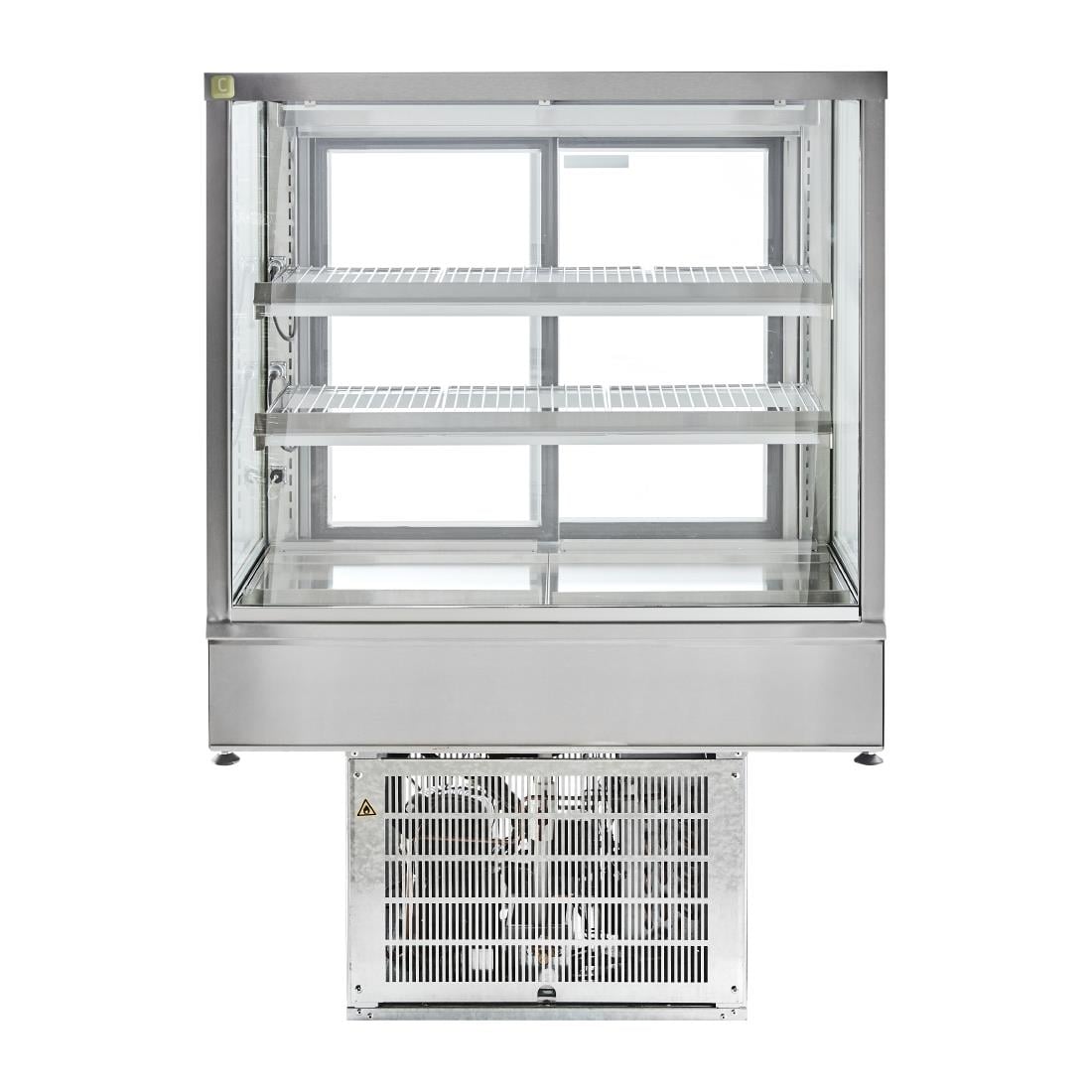 Cossiga Tower STG Refrigerated Drop-in Display w/Solid Front Glass & Rear Sliding Doors 600mm HT567 - Image 2