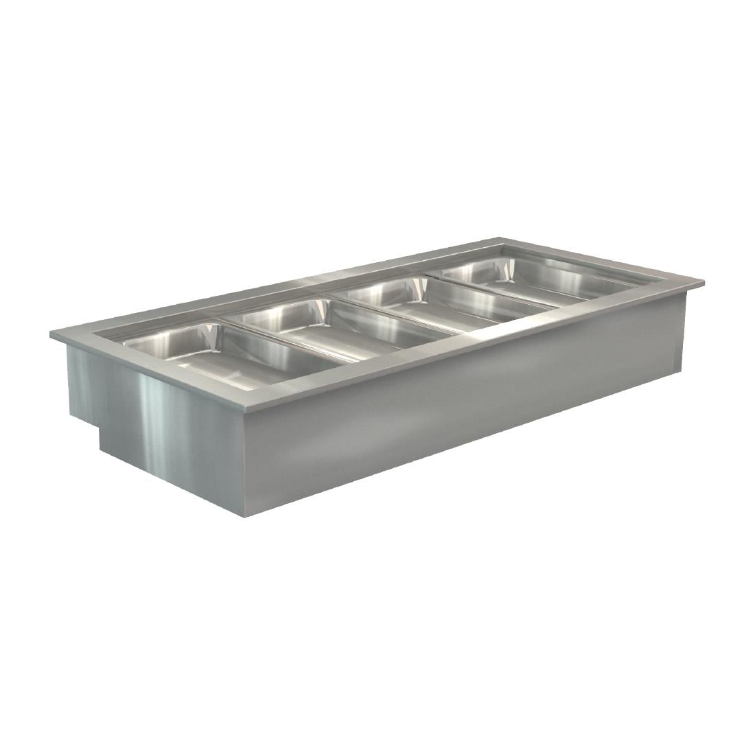 Cossiga Linear Series Drop-in Bain Marie 4x1/1 GN 1485mm HT653