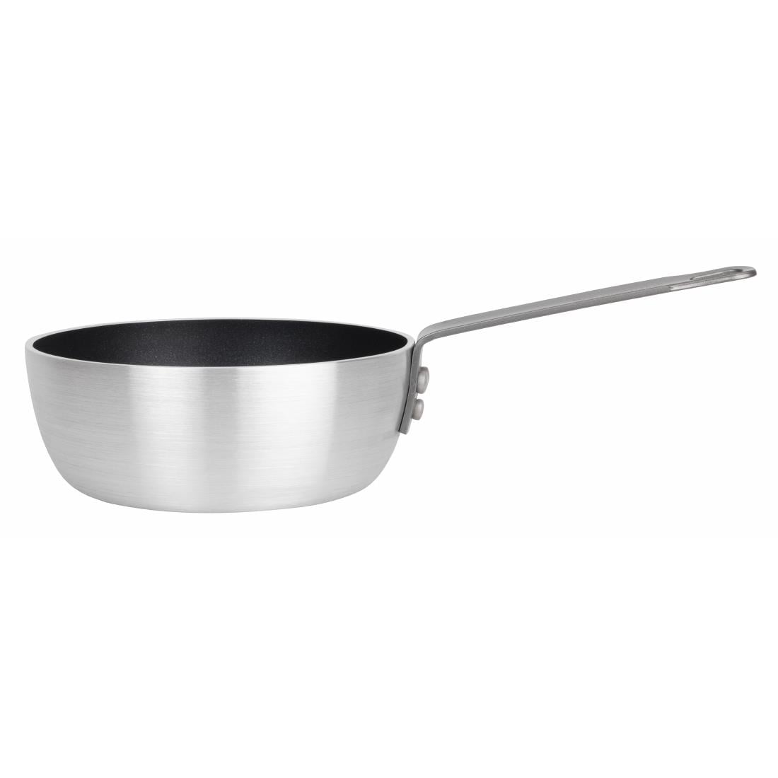 Vogue Aluminium Non-stick Teflon Platinum Plus Sauté Pan 20cm HT984 - Image 2