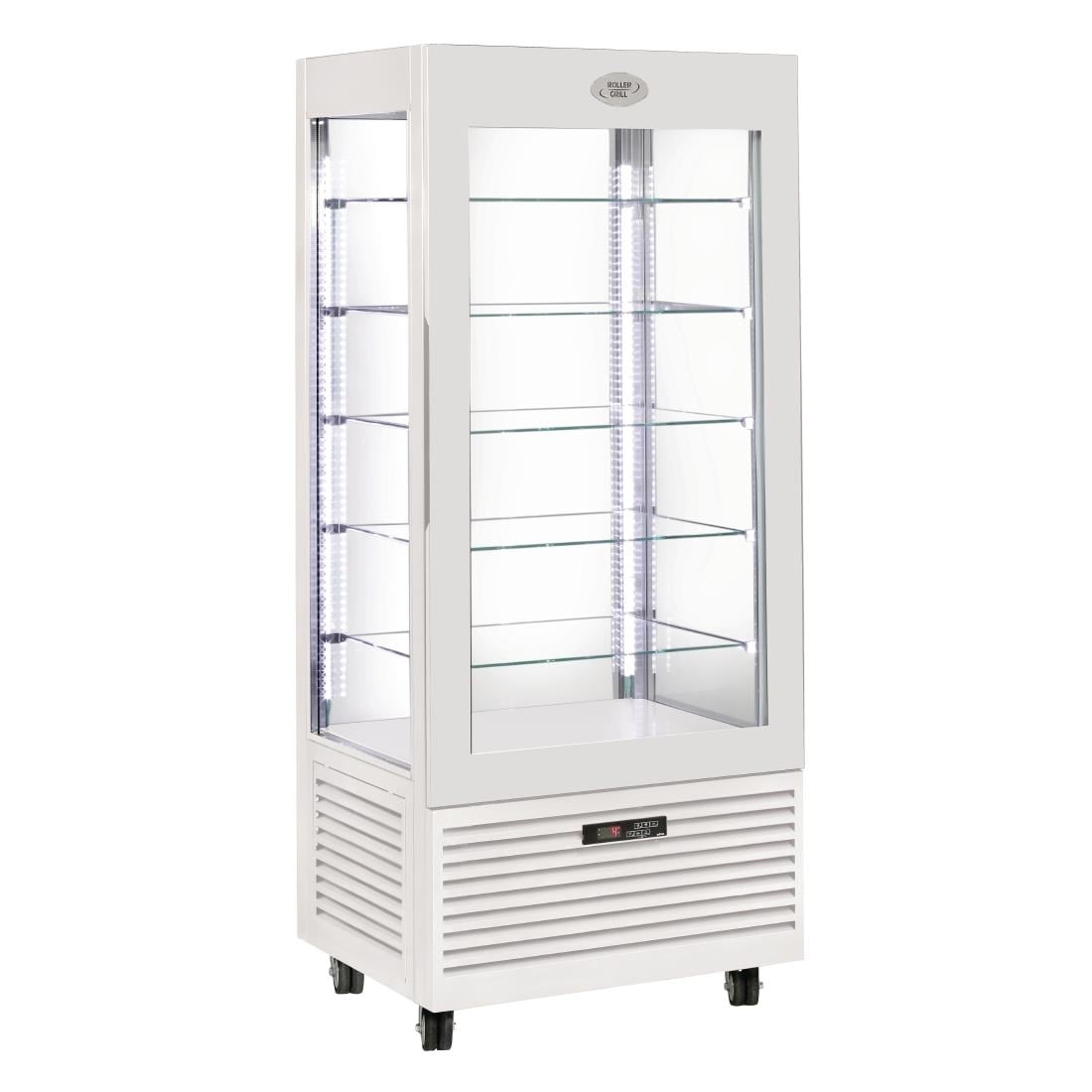 Roller Grill Bi-Temperature Display Cabinet White RDB800 HW176