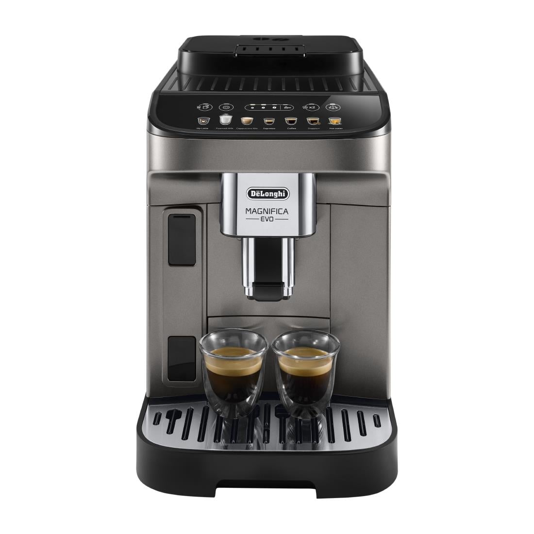 De'Longhi Magnifica Evo Fully Automatic Bean to Cup Coffee Machine ECAM29 Titanium & Black HW185 - Image 2