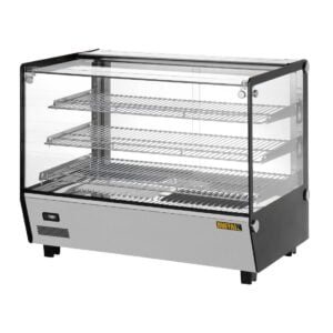 Buffalo Square Countertop Heated Display Merchandiser 160Ltr HW924