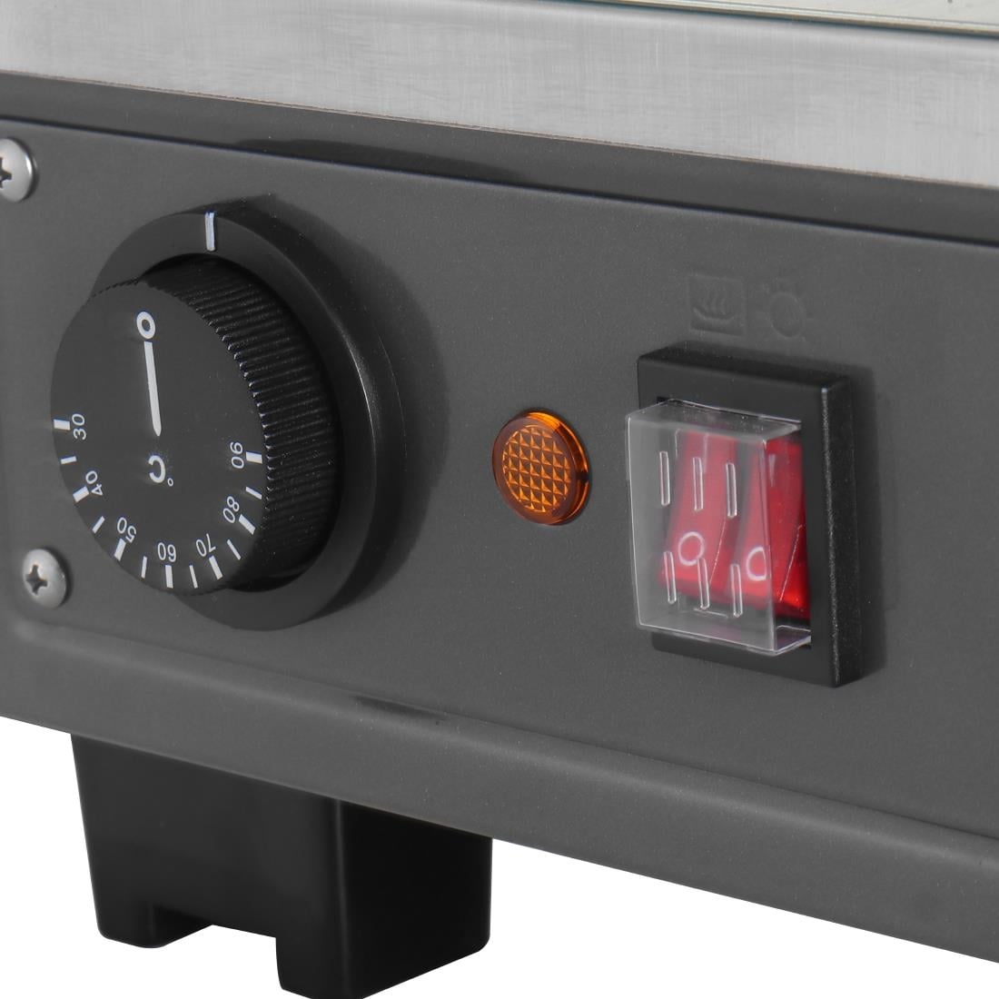 Buffalo Front and Rear Door Heated Merchandiser 96Ltr HW927 - Image 5