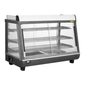 Buffalo Front and Rear Door Heated Merchandiser 136Ltr HW928
